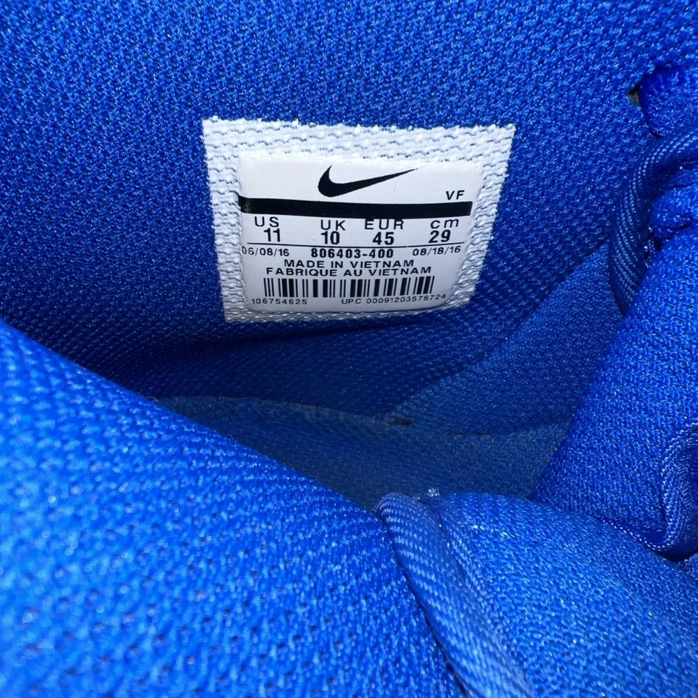 Nike Air Force 1 High 07 LV8 Blue Suede Gumdrop‎ Bottom